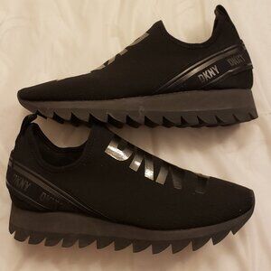 DKNY Abbi all black sneakers